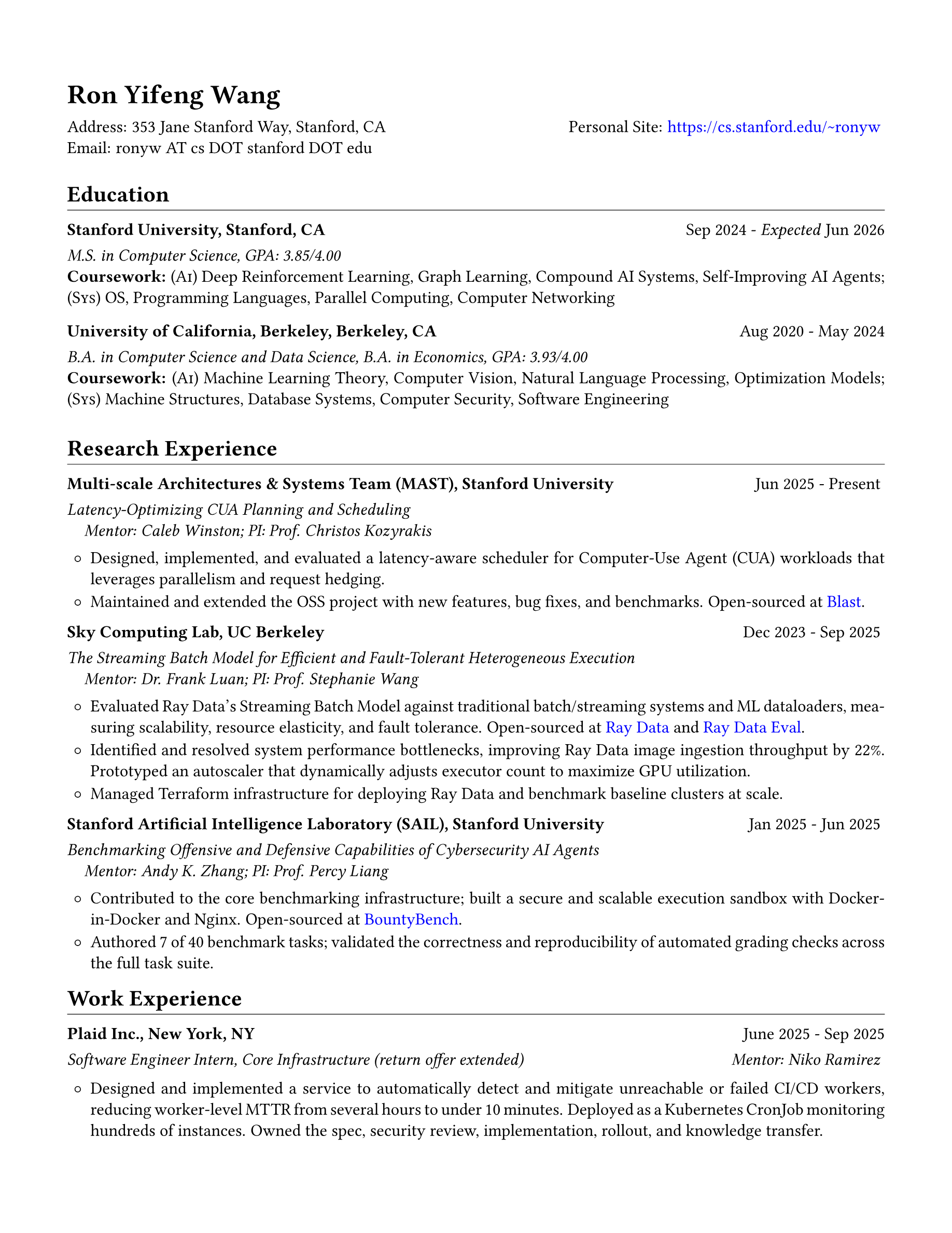 CV page 1